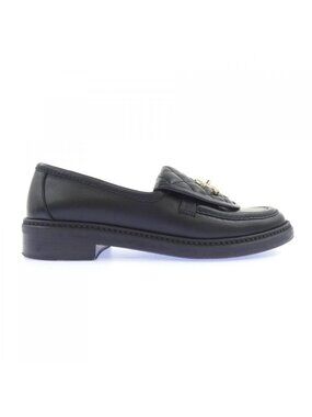 Chanel Loafers Turnlock Quilted Shoes